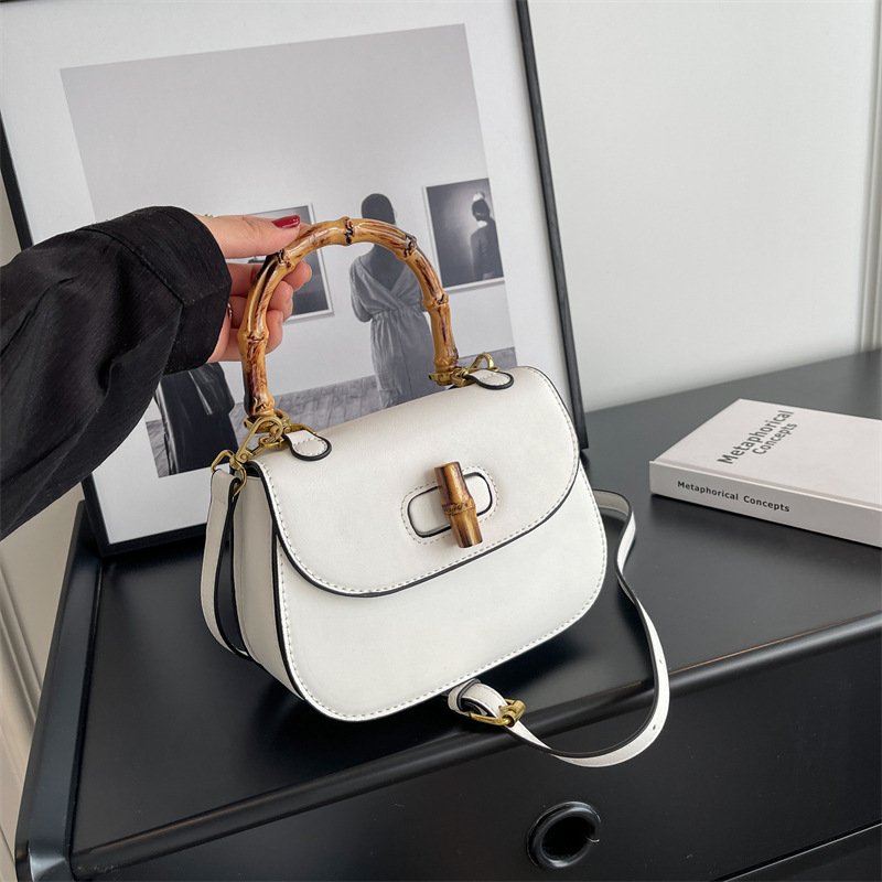 Women's Bamboo Shoulder Bag - Image 9